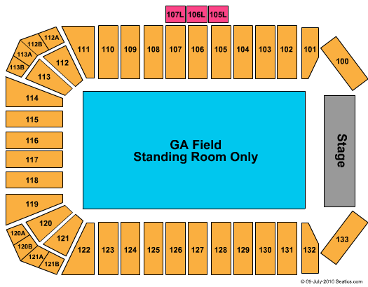Toyota Stadium Tickets Toyota Stadium Seating Charts Toyota Stadium Information